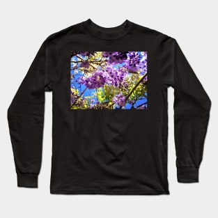 Wisteria in the Summer Long Sleeve T-Shirt